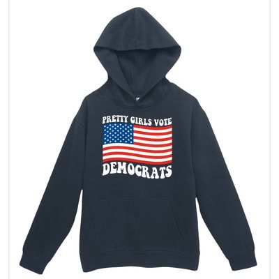 Pretty Girls Vote Democrats Urban Pullover Hoodie