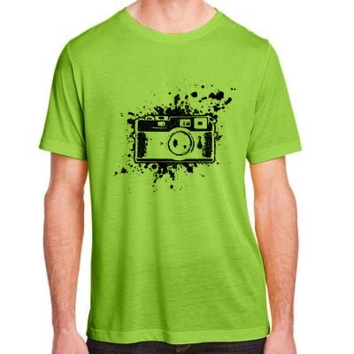 Photographer Gift Vintage Camera Retro Photography Gift Adult ChromaSoft Performance T-Shirt