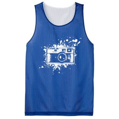 Photographer Gift Vintage Camera Retro Photography Gift Mesh Reversible Basketball Jersey Tank