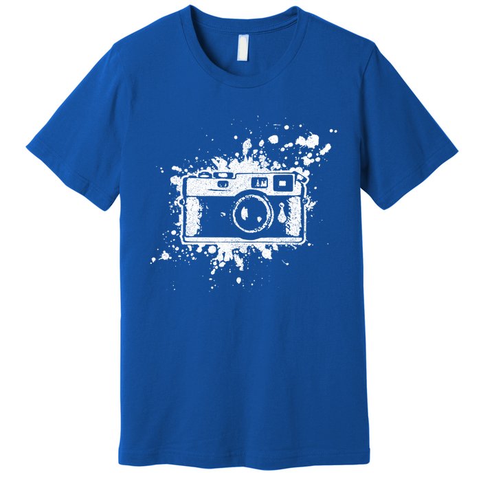 Photographer Gift Vintage Camera Retro Photography Gift Premium T-Shirt