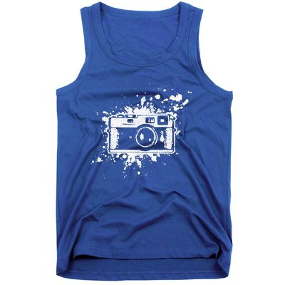 Photographer Gift Vintage Camera Retro Photography Gift Tank Top