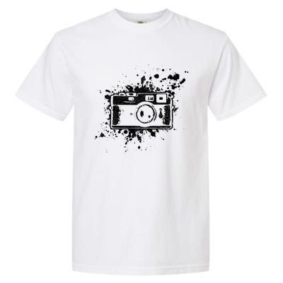 Photographer Gift Vintage Camera Retro Photography Gift Garment-Dyed Heavyweight T-Shirt