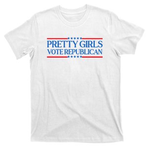 Pretty Girl Vote Republican Funny Saying T-Shirt