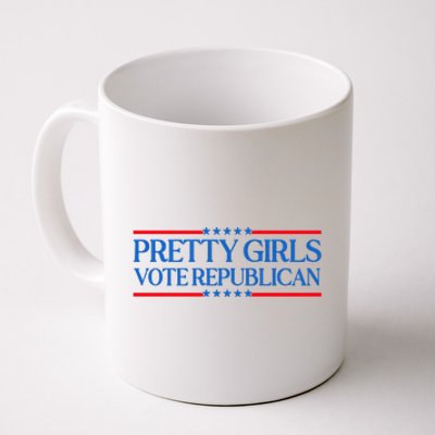 Pretty Girl Vote Republican Funny Saying Coffee Mug