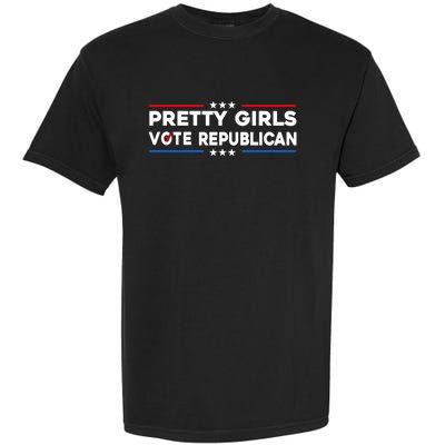 Pretty Girl Vote Republican Garment-Dyed Heavyweight T-Shirt