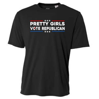 Pretty Girl Vote Republican Cooling Performance Crew T-Shirt