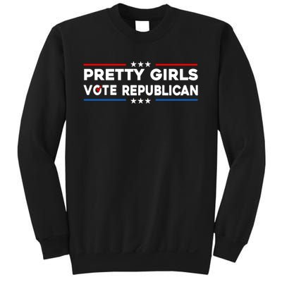 Pretty Girl Vote Republican Sweatshirt