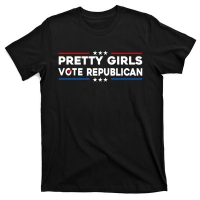 Pretty Girl Vote Republican T-Shirt