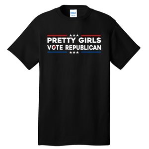 Pretty Girl Vote Republican Tall T-Shirt