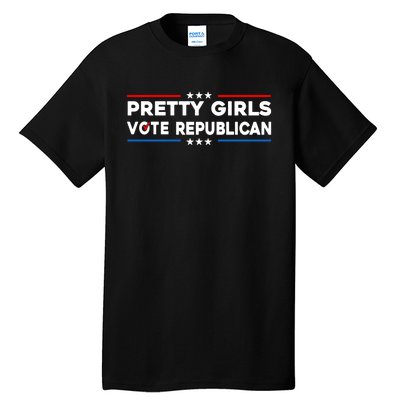 Pretty Girl Vote Republican Tall T-Shirt