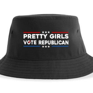 Pretty Girl Vote Republican Sustainable Bucket Hat