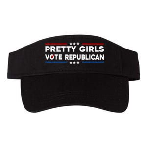 Pretty Girl Vote Republican Valucap Bio-Washed Visor