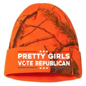 Pretty Girl Vote Republican Kati Licensed 12" Camo Beanie