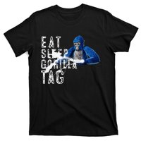 Playful Gorilla VR Gamer Funny Eat Sleep Gaming T-Shirt