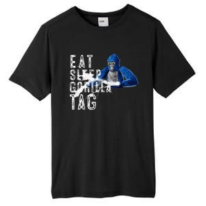 Playful Gorilla VR Gamer Funny Eat Sleep Gaming Tall Fusion ChromaSoft Performance T-Shirt