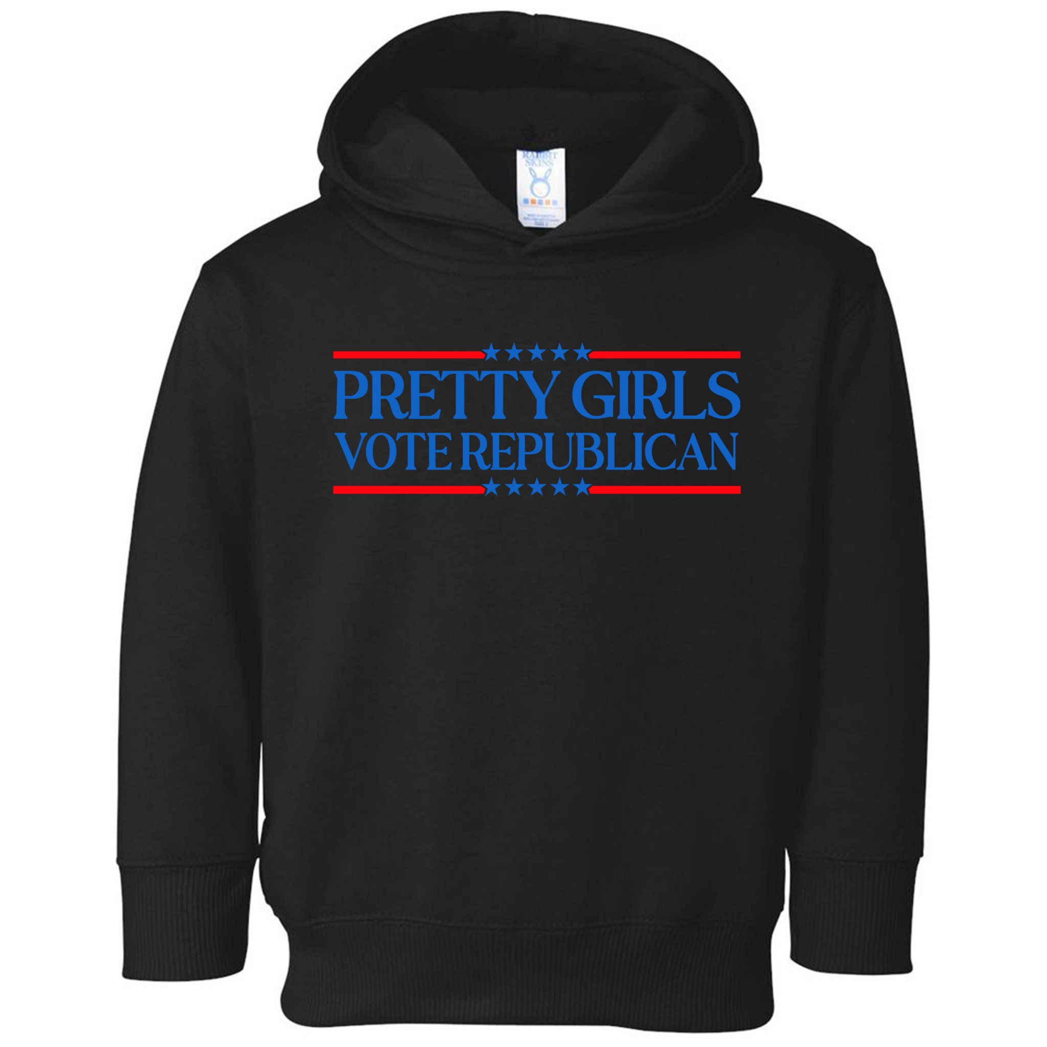 Pretty Girl Vote Republican Toddler Hoodie