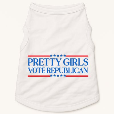 Pretty Girl Vote Republican Doggie Tank