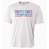 Pretty Girl Vote Republican Cooling Performance Crew T-Shirt