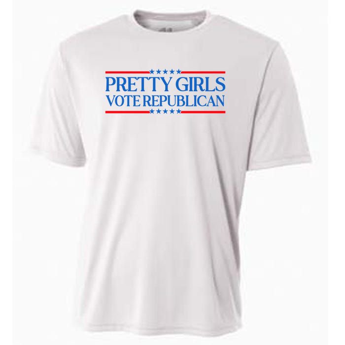 Pretty Girl Vote Republican Cooling Performance Crew T-Shirt