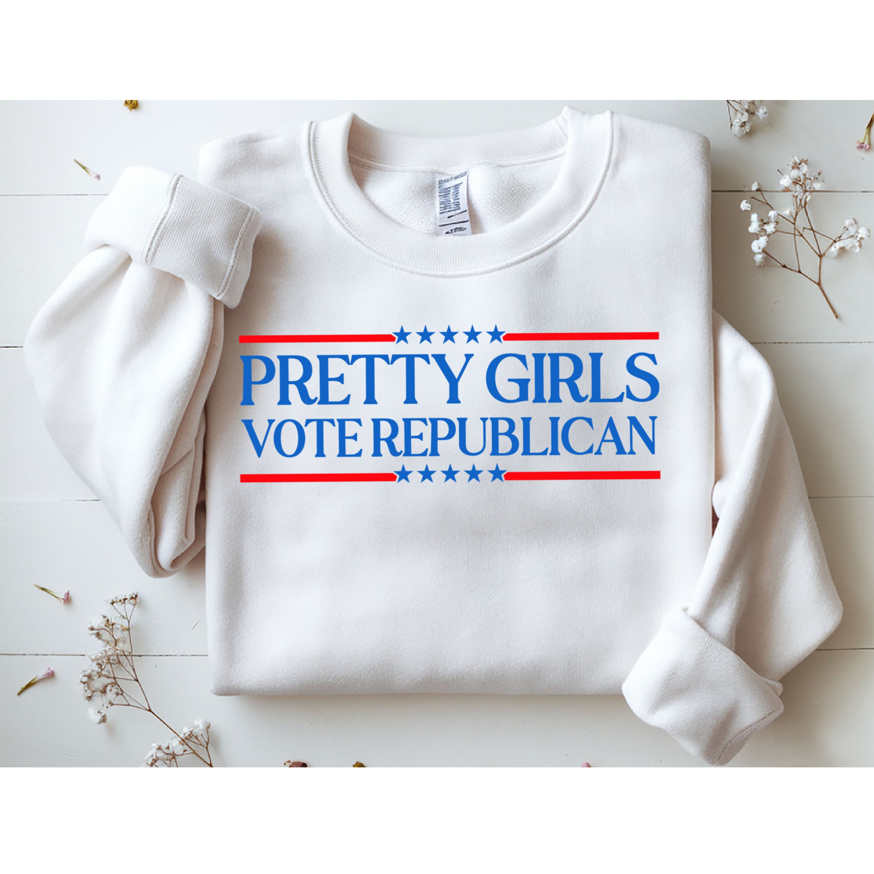 Pretty Girl Vote Republican Sweatshirt
