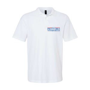 Pretty Girl Vote Republican Softstyle Adult Sport Polo