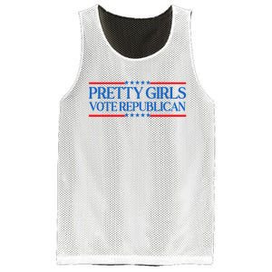 Pretty Girl Vote Republican Mesh Reversible Basketball Jersey Tank