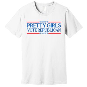 Pretty Girl Vote Republican Premium T-Shirt