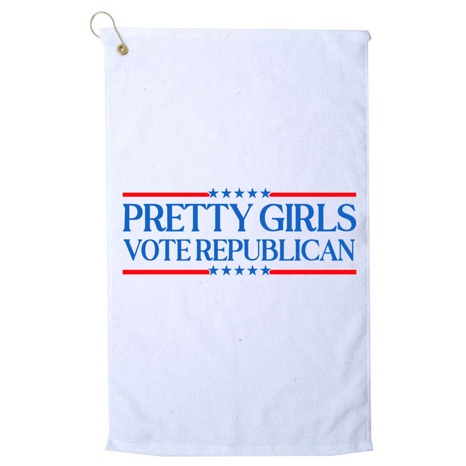 Pretty Girl Vote Republican Golf Towel