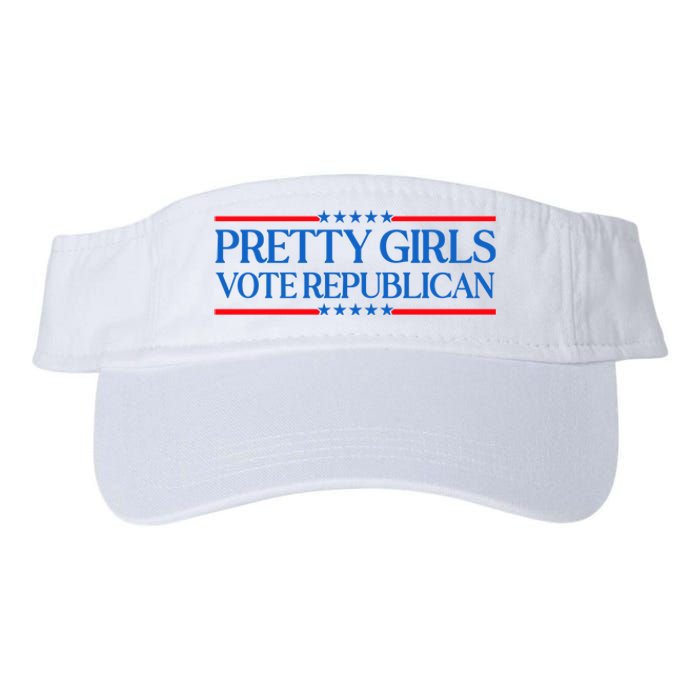 Pretty Girl Vote Republican Valucap Bio-Washed Visor