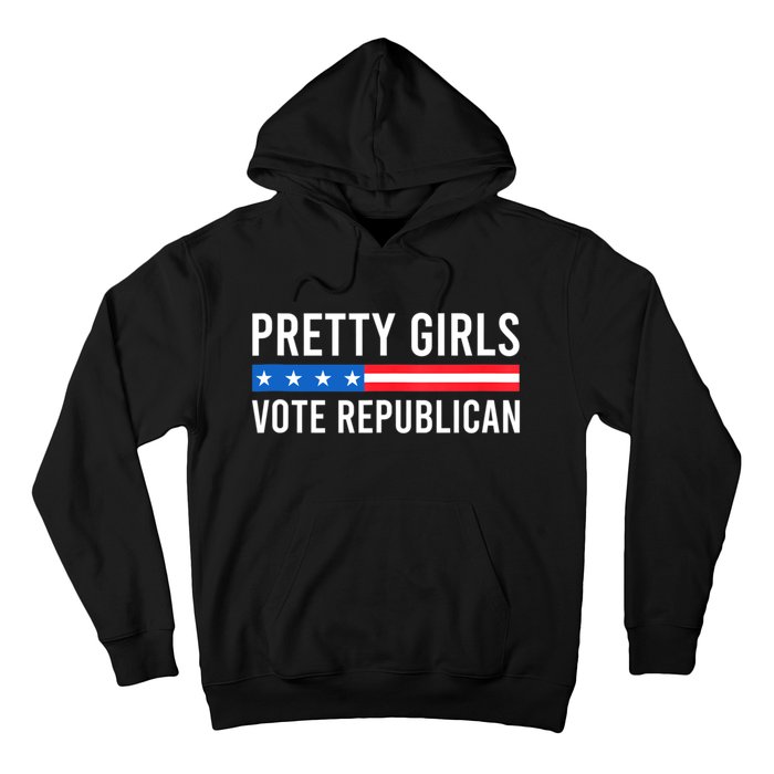 Pretty Girl Vote Republican Hoodie