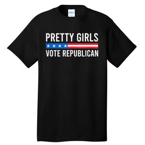 Pretty Girl Vote Republican Tall T-Shirt