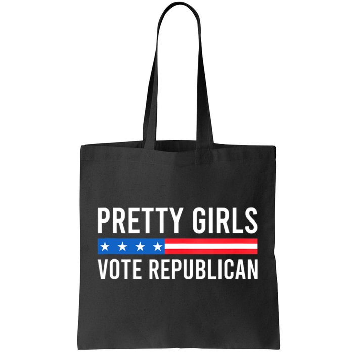 Pretty Girl Vote Republican Tote Bag