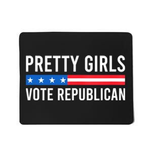 Pretty Girl Vote Republican Mousepad