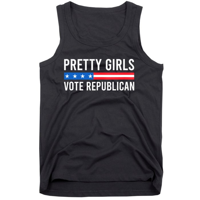 Pretty Girl Vote Republican Tank Top