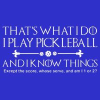 Pickleball Gear What I Do Except The Score Pickleballer Button