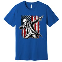 Patriotic George Washington Dabbing Premium T-Shirt