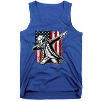 Patriotic George Washington Dabbing Tank Top