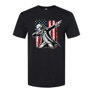 Patriotic George Washington Dabbing Softstyle CVC T-Shirt