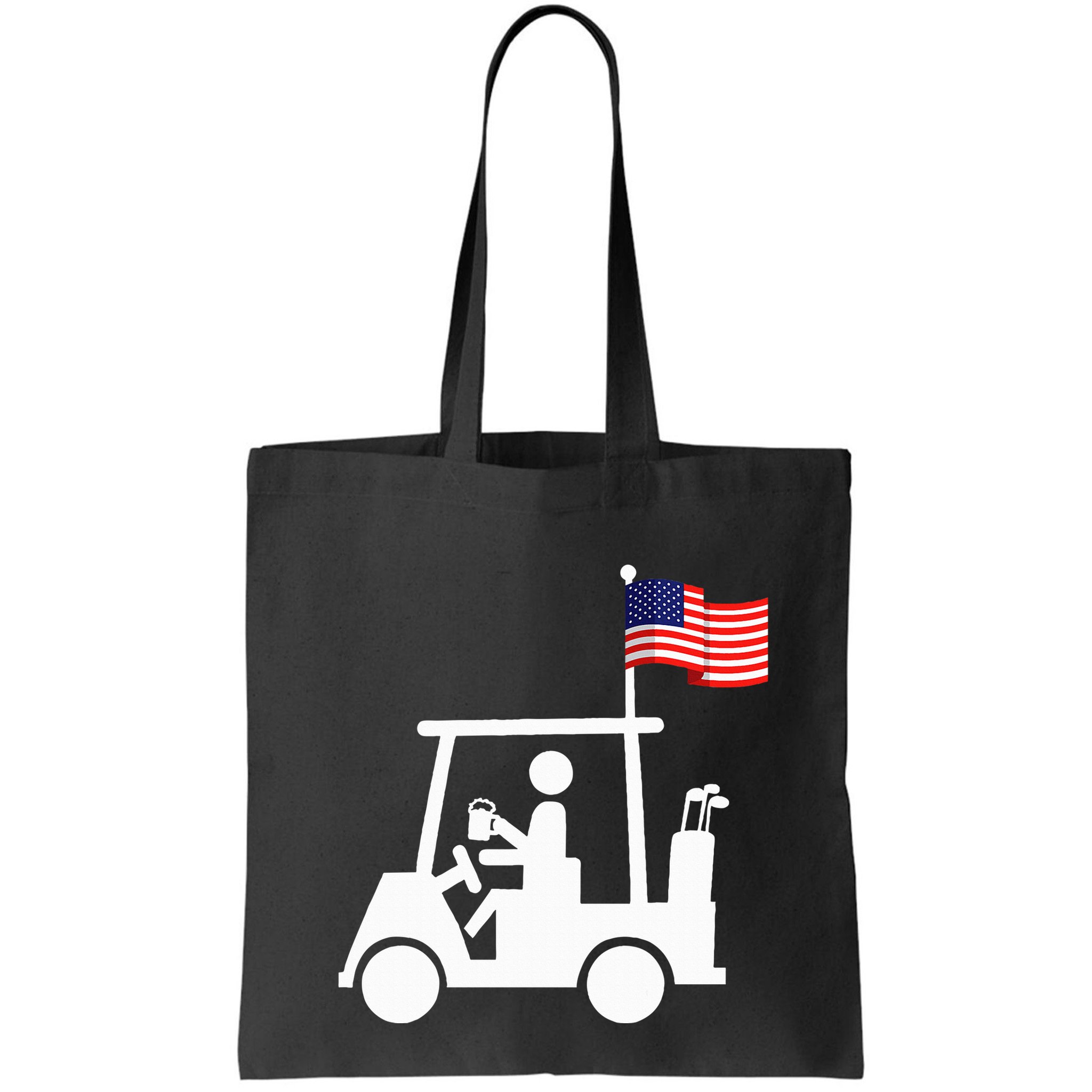 Patriotic Golf Wear Usa Strong Golf Cart Bag