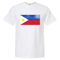 Philippines Glass Water Flag Garment-Dyed Heavyweight T-Shirt