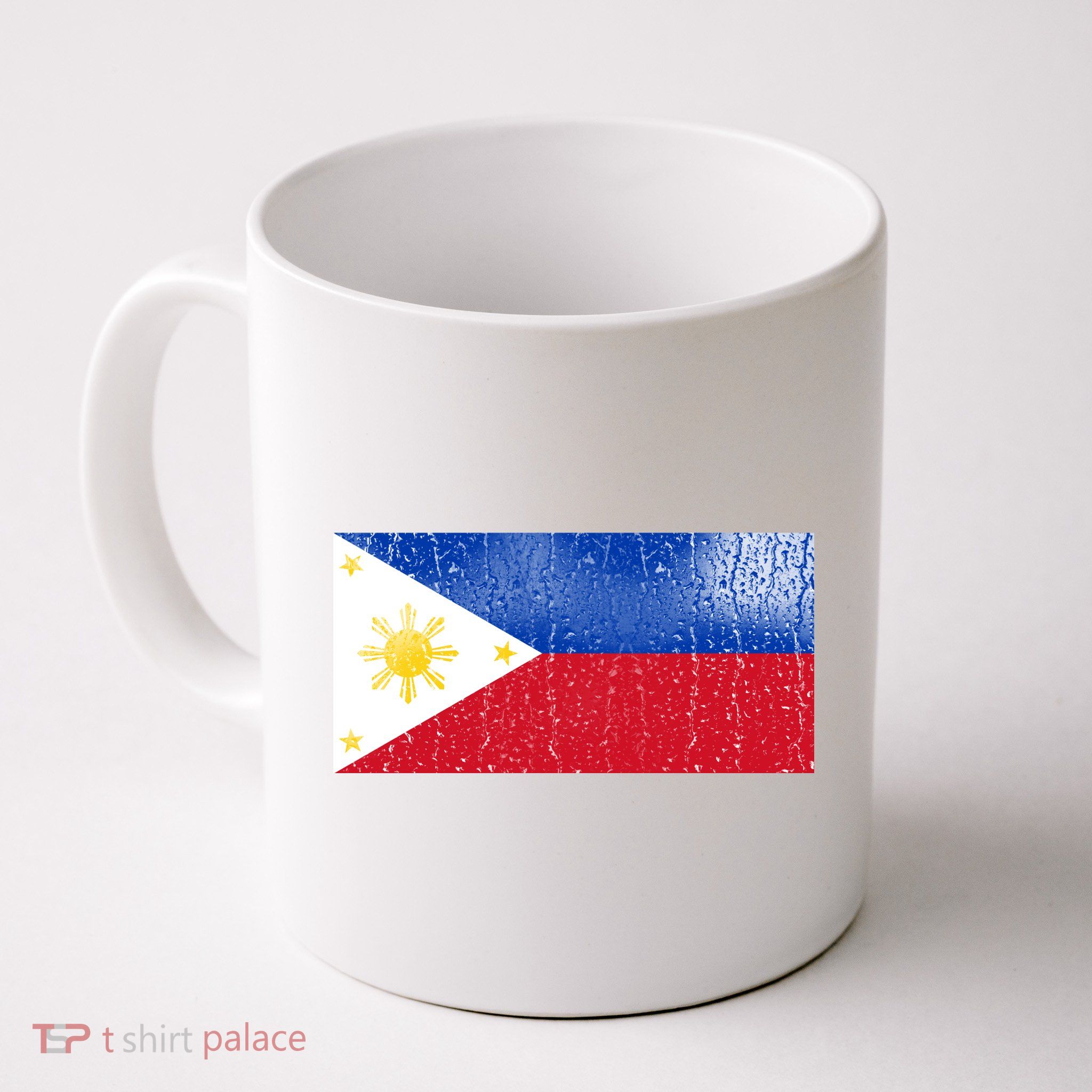 Philippines Glass Water Flag Coffee Mug