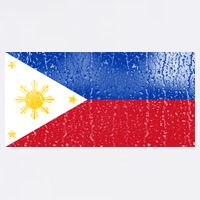 Philippines Glass Water Flag Mug