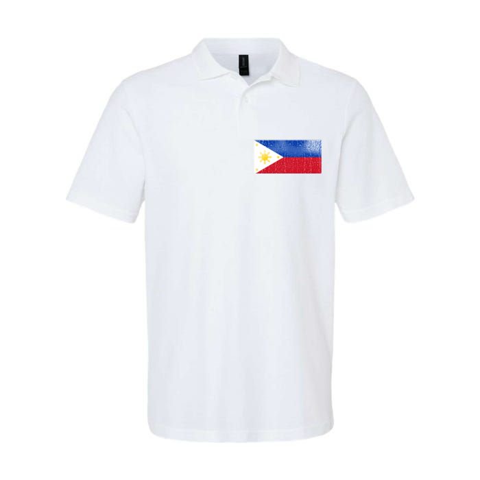 Philippines Glass Water Flag Softstyle Adult Sport Polo