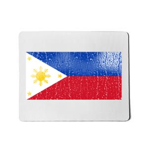 Philippines Glass Water Flag Mousepad