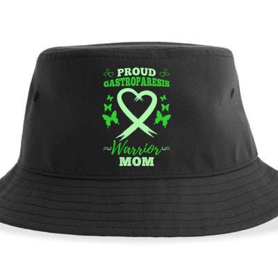 Proud Gastroparesis Warrior Mom Gastroparesis Awareness Gift Sustainable Bucket Hat