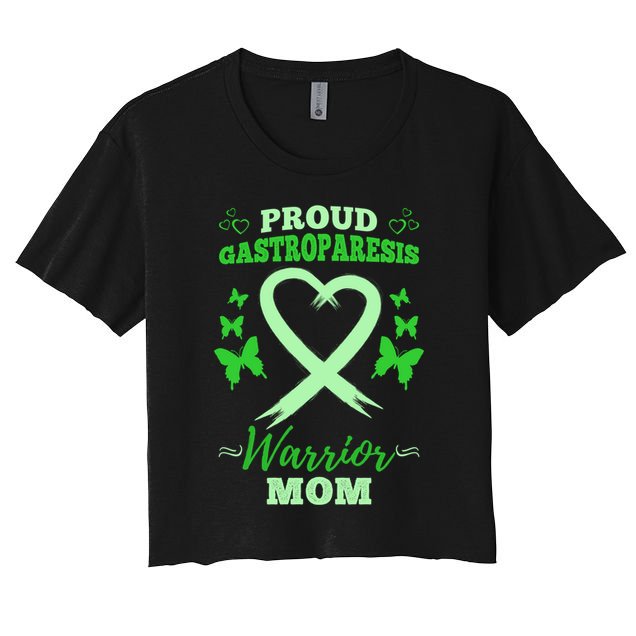 Proud Gastroparesis Warrior Mom Gastroparesis Awareness Gift Crop Top