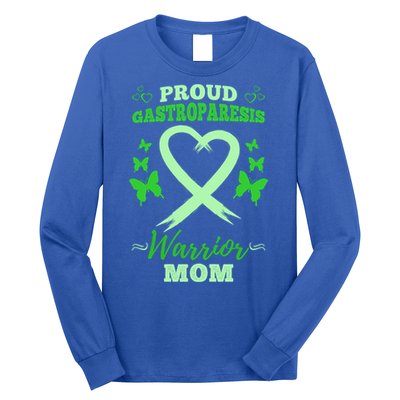 Proud Gastroparesis Warrior Mom Gastroparesis Awareness Gift Long Sleeve Shirt