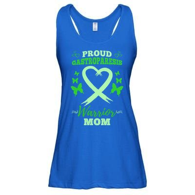 Proud Gastroparesis Warrior Mom Gastroparesis Awareness Gift Ladies Essential Flowy Tank