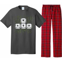 PC Gamer WASD Funny Computer Gaming Pajama Set