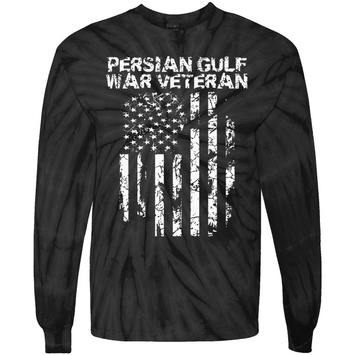 Persian Gulf War Veteran Tie-Dye Long Sleeve Shirt